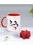 Yılbaşı Hediyesi Bk Gift Kişiye Özel Yeni Yıl Tasarımlı Kırmızı Kupa Bardak ve Kırmızı Kar Tanesi Kokulu Mum Hediye Seti-11, Sevgiliye, Arkadaşa Hediye 1