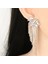 Hiperbolik Parlak Geometrik Çiçekli Kolye Kadın Bayanlar Bling Bling Rhinestone Uzun Püskül Oorbellen Küpe (Yurt Dışından) 5