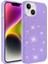 iPhone 14 Plus - Uyumlu Wowcase Shining Silikon-Mor 1