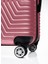 Suitcase Abs 3'lü Gül Kurusu Lüx Valiz Seyahat Seti 600.08-SET 4