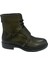 1852507 22 Kadın Hakiki Deri Bot Yeşil 1