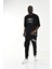 I'm Not Perfect Baskılı T-Shirt Siyah 4