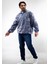 Loose Fit Pantolon Mavi 1