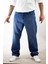 Baggy Jean Pantolon Açık Mavi 1