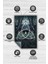 Döngü Desenli Halı Dark Film Halısı Siyah Sarı Film Halısı Modern Dokulu Dark Konsept Halı 4