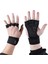 A-Siyah Yok Bilek Stili L Beden Ağırlık Kaldırma Eğitim Eldivenleri Erkek Kadın Gym Fitness Spor Dambıl Halter Eldiven Vücut Geliştirme El Palm Bilek Koruyucu Eldiven (Yurt Dışından) 4
