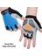 Yükseltilmiş Deep Blue Stili M Beden Profesyonel Ağırlık Kaldırma Eldivenleri Kadın Erkek Spor Salonu Fitness Eldivenleri Crossfit Egzersiz Vücut Geliştirme Yarım Parmak El Koruyucu (Yurt Dışından) 1