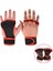 BH57-KIRMIZI-BAŞPARMAK Yok-C Stili Xl Beden Halter Menwomen Yarım Parmak Eldiven Spor Salonu Egzersiz Eğitimi Vücut Geliştirme Eldivenleri Dambıl Spor Yarım Parmak El Koruyucu (Yurt Dışından) 1