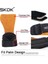 2 Adet Kahverengi Dana Stili Erkekler Spor Salonu Ağırlık Kaldırma Kancaları Pedleri Eldiven Sapları Kaymaz Deadlifts Egzersiz Crossfit Fitness Halter Eldivenleri Avuç Içi Koruma (Yurt Dışından) 4