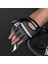 Chaoduo Shop S246 Stili S Beden Rockbros Breathable Fitness Gloves Silicone Palm Hollow Back Gym Gloves Weightlifting Workout Dumbbell Bodybuilding Gloves (Yurt Dışından) 2