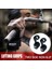 Siyah Stil Ağırlık Kaldırma Spor Salonu El Kayışı Bilek Bandı Iki Taraflı Kaymaz Deadlift Powerlifting Squat Halter Fitness Spor Brace Pad (Yurt Dışından) 1
