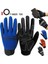 Type1 Mavi Stil Sadece Bir Boyut Professional Half Full Finger Fitness Gloves Men With Wrist Support Gym Exercise Powerlifting Pull Up Protector (Yurt Dışından) 2