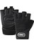 Siyah Stil L Beden Kokossi Half Finger Gym Gloves Heavyweight Sports Exercise Weight Lifting Gloves Body Building Training Sport Fitness Gloves (Yurt Dışından) 1