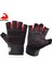 Siyah Stil L Beden Kokossi Half Finger Gym Gloves Heavyweight Sports Exercise Weight Lifting Gloves Body Building Training Sport Fitness Gloves (Yurt Dışından) 2