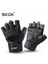 Siyah Bir Stil L Beden Skdk Yarım Parmak Elastik Spor Salonu Eldivenleri Silikon Kaymaz Nefes Alabilir Vücut Geliştirme Egzersiz Crossfit Eldiven Guantes Gimnasio (Yurt Dışından) 1