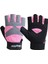 Pembe Bir Stil L Beden Loogdeel Yarım Parmak Spor Eldivenleri Nefes Alabilir Palm Kaymaz Spor Salonu Halter Bilek Koruma Dambıl Eğitim Egzersiz Bisiklete Binme (Yurt Dışından) 1