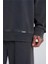 Yıkamalı Oversize Sweatshirt Siyah 3