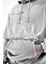 Kapüşonlu King Baskılı Sweatshirt Ekru 2