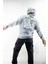 Kapüşonlu King Baskılı Sweatshirt Ekru 3