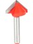 Cnc Gravür V Oluk Bit 3D Uçları Yönlendirici Oyma Kesici Aracı 90 Derece 6mm x 22MM (Yurt Dışından) 2