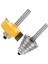 Çoklu Derinlikler Için 6 Rulmanlı 1/4 Inç Şaftlı Rabbeting Yönlendirici Ucu 1/8 Inç, 1/4 Inç, 5/16 Inç, 3/8 Inç, 7/16 Inç, 1/2 Inç (Yurt Dışından) 3