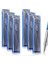 Set Çizgi Kaynakçı Metal Işaretleyici Yedekleri 2,0 mm Boru Tesisatçısı Kaynakçı Için Yapılar Için Katı Marangoz Kalem Yedekleri (Yurt Dışından) 3