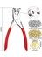 401 Adet 1/4 Inç 6mm Grommet Kuşgözü Pense Seti, Grommet Alet Kiti ile 400 Metal Kuşgözü Altın ve Gümüş, Kuşgözü Grometler (Yurt Dışından) 1