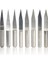 20 Adet Cnc V-Şekilli Bit Karbür Gravür Alet Uçları 3.175MM Cnc Router Bit 10/15/20/30 Derece Freze Kesicisi Aletler (Yurt Dışından) 4