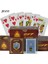 NO986 Kırmızı Stil Jıayı Texas Holdem 100% Plastik Pvc Iskambil Oyunu Poker Kartları Su Geçirmez ve Donuk Cila Gyt Masa Oyunları Poker (Yurt Dışından) 2