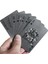 Koyu Gri Tarzı Black Poker Card Plastic Playing Cards Board Games Waterproof Plastic Cards Magic (Yurt Dışından) 1