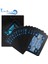 PKP-0013-2 Stili Vc Suya Dayanıklı Saf Kara Sihirli Kutu Dolu Plastik Oyun Kartları, Sihirli Hileler Aracına Uygun 88MM * 63MM Yetişkin Poker Oyunları Kartı (Yurt Dışından) 4