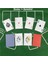 1 Yeşil Stil 100% Pvc Oyun Kartları Plastik Poker Kart Oyunu Su Geçirmez 4 Renk Texas Hold'em Blackjack Oyunu Altın Kart Tahtası Eğlence (Yurt Dışından) 4