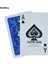 NO.6828 Mavi Stil 100% Pvc Poker Kartları Su Geçirmez Texas Hold'em Oyun Kartları Black Jack Plastik Oyun Kartı Poker Oyun Masası Oyun Kartı Dro (Yurt Dışından) 5