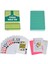 Yeşil Stil 100% Plastik Pvc Oyun Kartı Büyük Sayı Oyunu Texas Hold'em Poker Kartları Su Geçirmez ve Mat Cila Aile Poker Masa Oyunu 1 Güverte (Yurt Dışından) 1