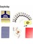 Kırmızı Stil Easytoday ve Pvc Oyun Kartları Kırmızı ve Mavi Bakara Texas Holdem Su Geçirmez Buzlanma Plastik Poker Oyunları 2.48*3.46 Inç (Yurt Dışından) 3