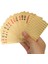 54 Cardsset Tyrant Altın Folyo Iskambil Kartları Aile Eğlence Masa Oyunu Li Su Geçirmez Plastik Sihirli Poker Kartı (Yurt Dışından) 1
