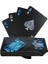 PKP-0003-2 Stili Vc Suya Dayanıklı Saf Kara Sihirli Kutu Dolu Plastik Oyun Kartları, Sihirli Hileler Aracına Uygun 88MM * 63MM Yetişkin Poker Oyunları Kartı (Yurt Dışından) 1