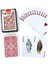 2 Kırmızı Stil 2 Takımlot Yeni Yüksek Li Bakara Texas Hold'em Plastik Iskambil Kartları Su Geçirmez Köprü Poker Kartları Masa Oyunu 2.28*3.46 Inç (Yurt Dışından) 1