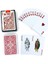 2 Kırmızı Stil 2 Takımlot Yeni Yüksek Li Bakara Texas Hold'em Plastik Iskambil Kartları Su Geçirmez Köprü Poker Kartları Masa Oyunu 2.28*3.46 Inç (Yurt Dışından) 3