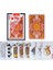 6828 Kırmızı Stil Yeni Oyun Kartları Plastik Bakara Texas Hold'em Poker Kartları Pvc Poker Masa Oyunları Kırmızı ve Mavi Su Geçirmez Giyilebilir Kart Oyunu (Yurt Dışından) 1