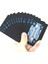 Mavi Gümüş Tarzı Plastic Playing Cards Waterproof Golden Poker Black Collection Black Diamond Poker Cards Hot Gift Standard Playing Cards (Yurt Dışından) 2