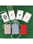 2kırmızı Stil Easytoday ve Suya Dayanıklı Pvc Poker Kartları Kırmızı ve Mavi Eğlence Bakara Oyun Kartları Texas Hold'em Poker Oyunları (Yurt Dışından) 5