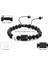 Erkekler ve Kadınlar Için Bilezikler Genç Unisex Hediyeler Için 12 Burç Bilekliği Ayarlanabilir Boncuklar 8MM-10MM(TERAZI) (Yurt Dışından) 3