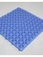2 Adet 33X33X1,5 cm Ortopedik Plastik Yer Karosu ,geçkili Paspas ,ıslak Zemin Izgarası Mavi 2