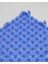 2 Adet 33X33X1,5 cm Ortopedik Plastik Yer Karosu ,geçkili Paspas ,ıslak Zemin Izgarası Mavi 3
