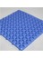 2 Adet 33X33X1,5 cm Ortopedik Plastik Yer Karosu ,geçkili Paspas ,ıslak Zemin Izgarası Mavi 5