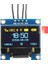 0.96 Inç Iıc I2C Seri Gnd 128X64 OLED LCD LED Ekran Modülü SSD1306 Arduino Kiti Için Mavi Ekran - Gösterildiği Gibi (Yurt Dışından) 4