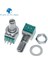 Adet RK097G 6pin 5k 10K 20K 50K 100K B5K Bir Anahtar ile Ses Mili 15MM Amplifikatör Sızdırmazlık Potansiyometresi (Yurt Dışından) 1