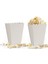 Popcorn Kutusu 8li Düz Beyaz 1