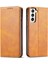 Samsung Galaxy S21 Deri Folio Flip Case Kart Ekleme ile (Yurt Dışından) 1